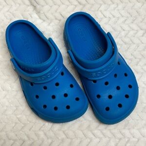 Crocs Kids Blue Clogs Size 11